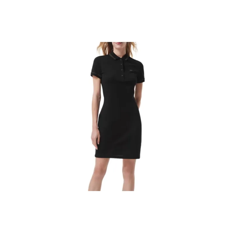 LACOSTE Short Sleeved Dresses Women's-3