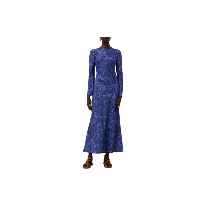 Zimmermann Paisley Print Backless Dress-1