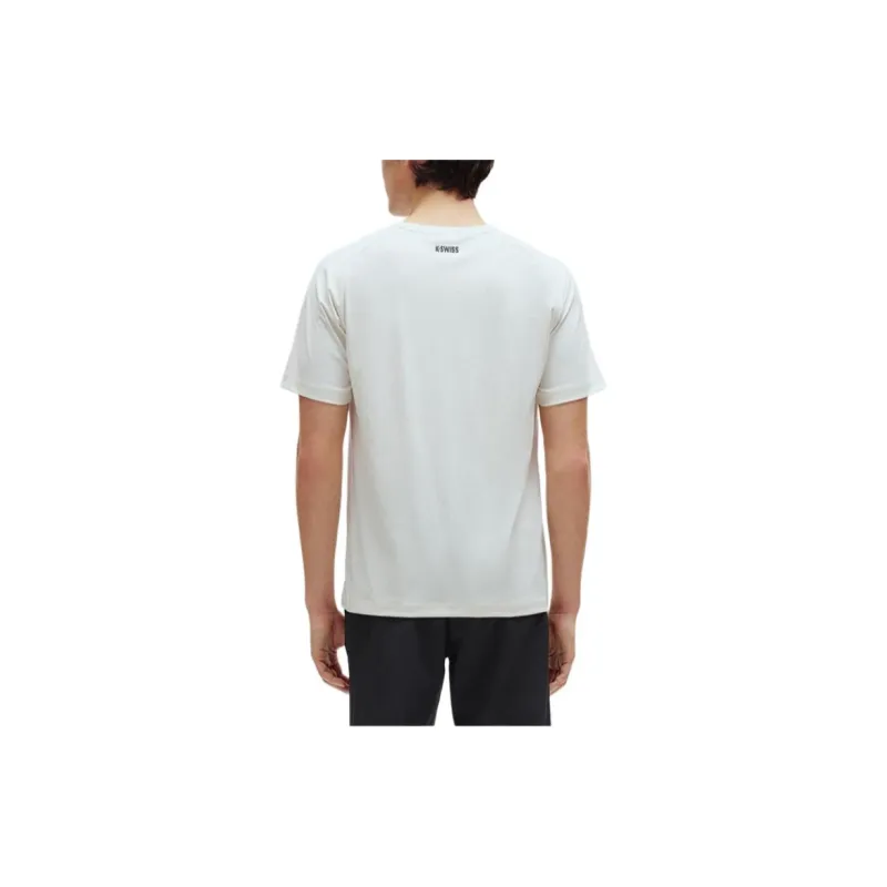 K·SWISS T Shirts Men Cream-2