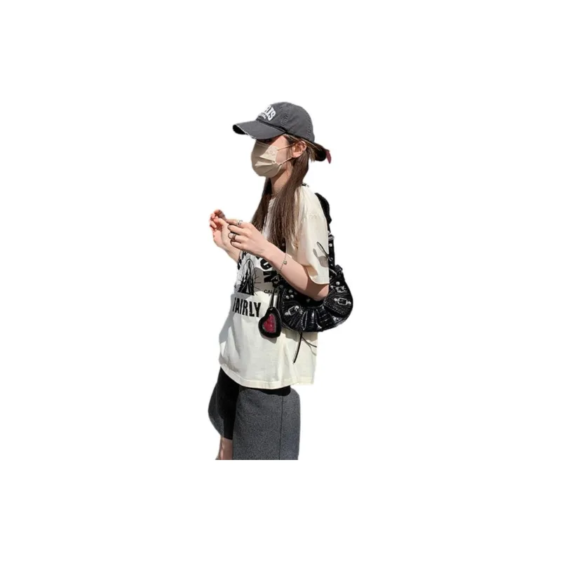 OTHERMIX T-Shirts Women's Apricot-1