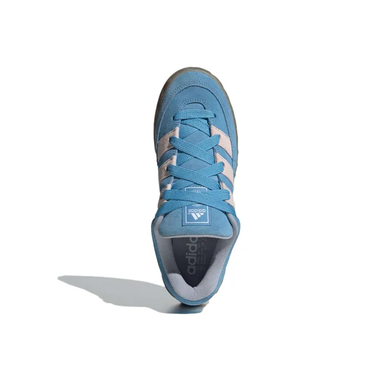 Adidas ADIMATIC Anti Slip Wear Resistant Low Top Skateboard Shoes Unisex Blue-4