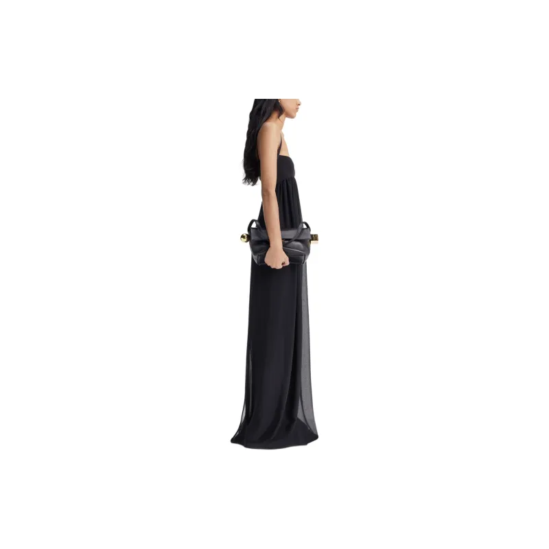 Jacquemus La Robe Peplo Empire Maxi Dress-3