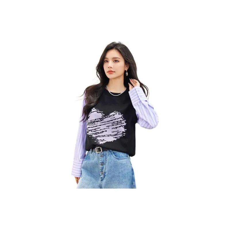 La Chapelle Knitwear Women's Purple-2