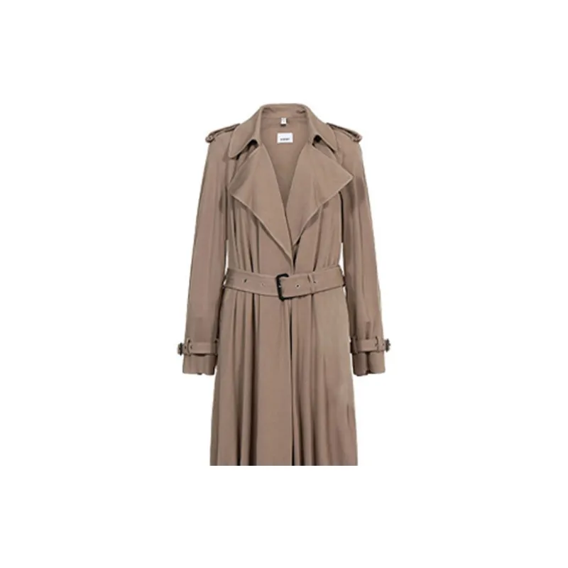 Burberry Trench Coat Women's Warm Taupe-4