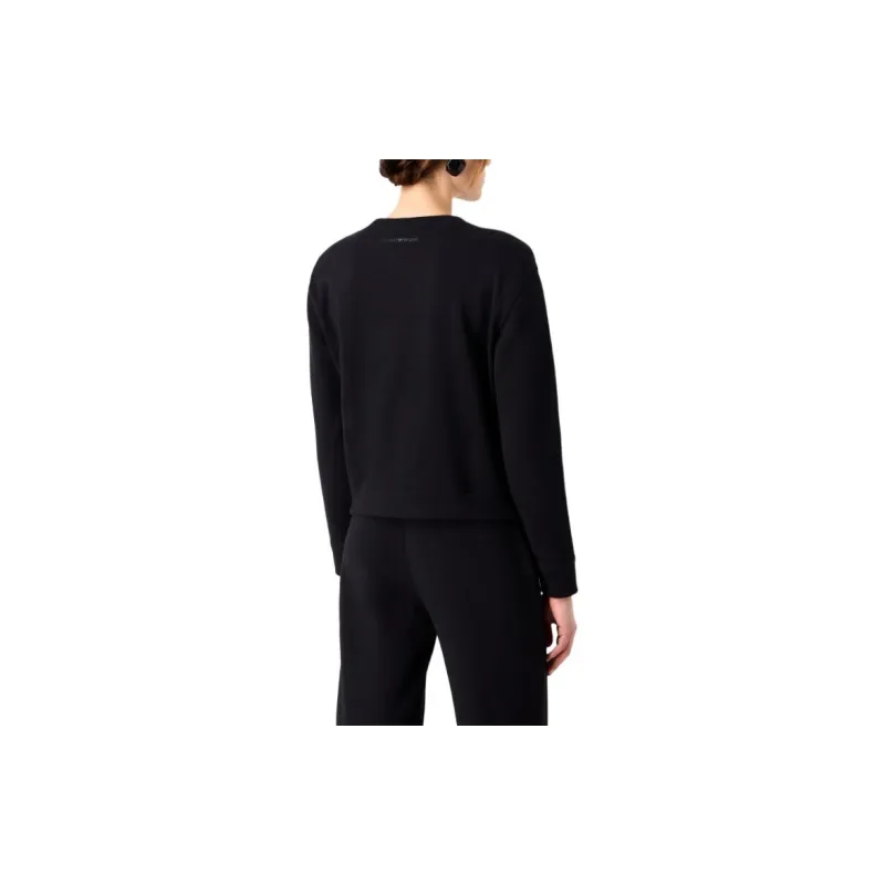 EMPORIO ARMANI Asv Organic Jersey Sweatshirt With Logo-4