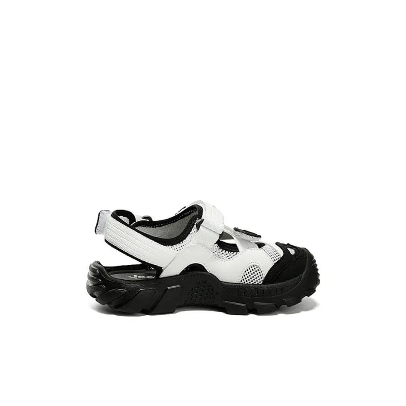 Jeep Children's Sandals White Black Kids'-1