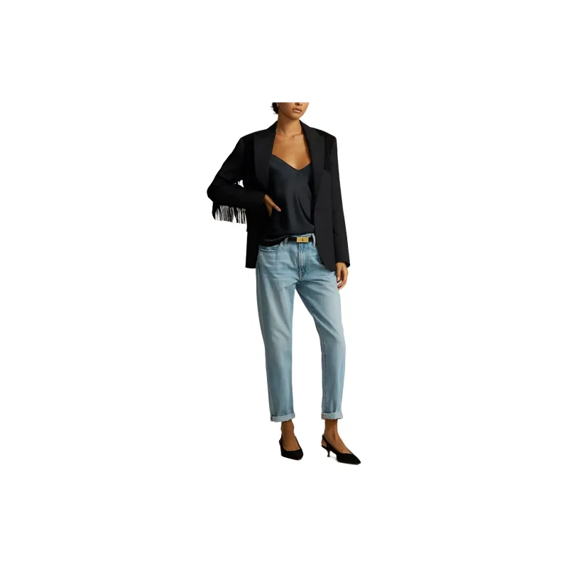 Polo Ralph Lauren SS24 Business Suits Coats Women's Black-2