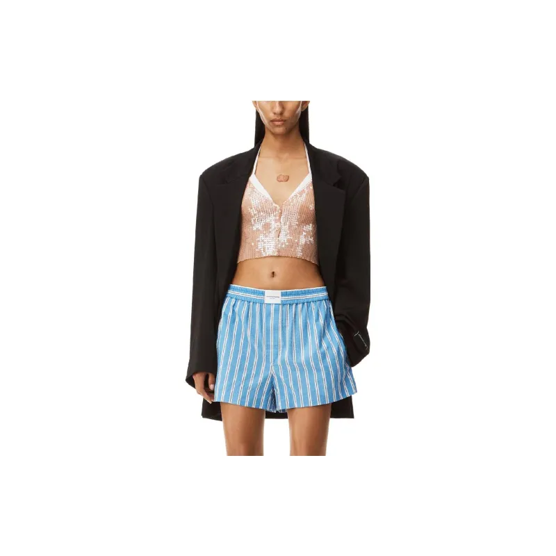 Alexander Wang Clear Hotfix Boxer Shorts-1