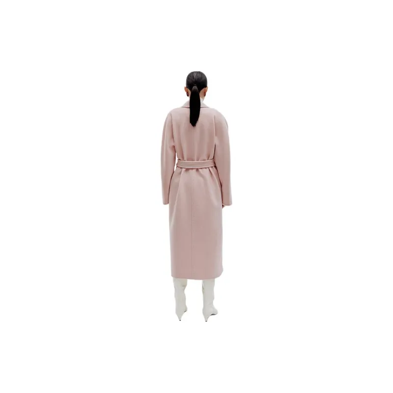 Roselingling Coats Women's Soft And Resilient Rose Pink-1
