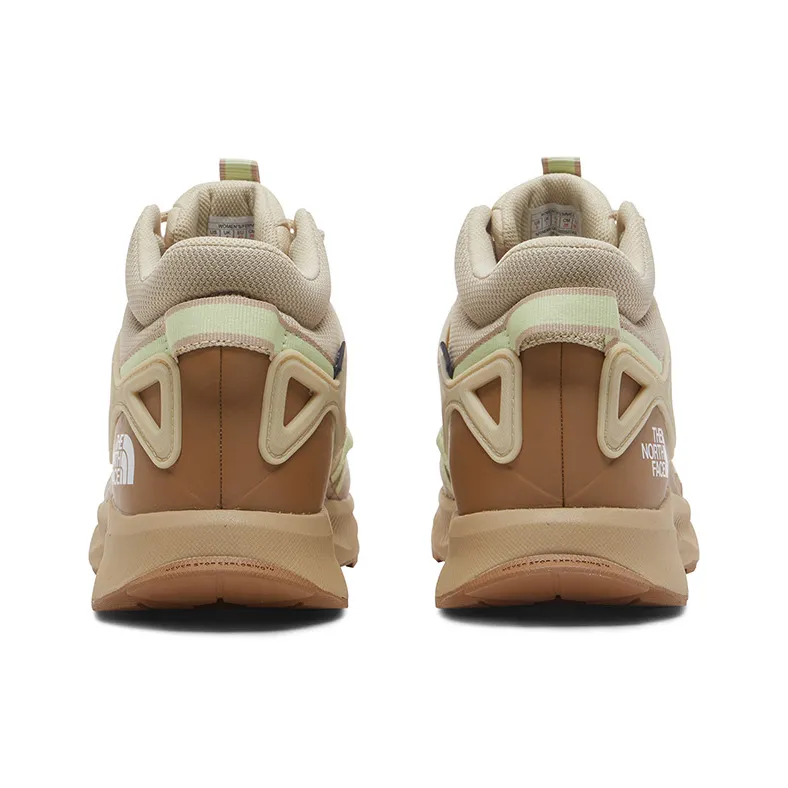 THE NORTH FACE Oxeye Wear resistant And Waterproof Mid Top Outdoor Shoes Women's Khaki-3