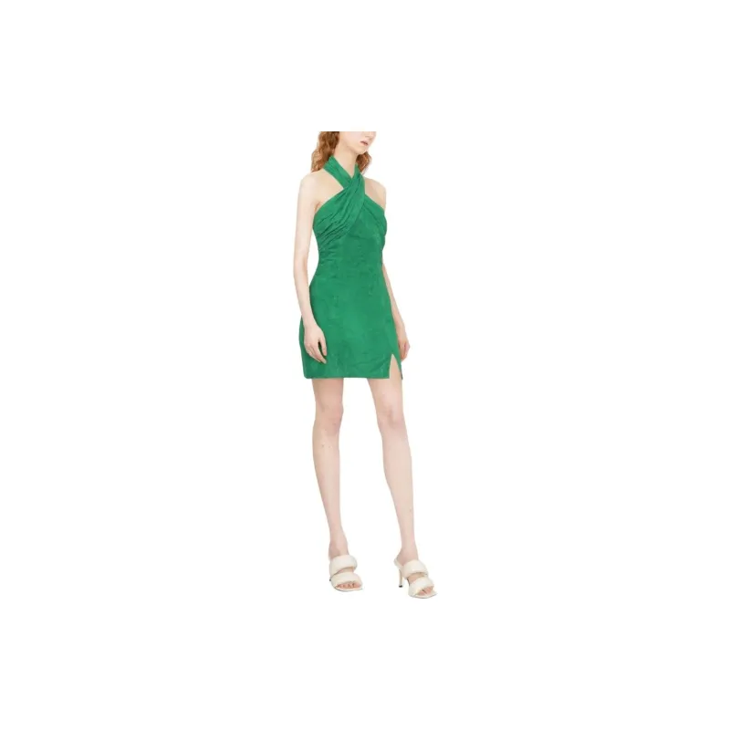 GIUSEPPE DI MORABITO Sleeveless Dress Women's Emerald Green-1