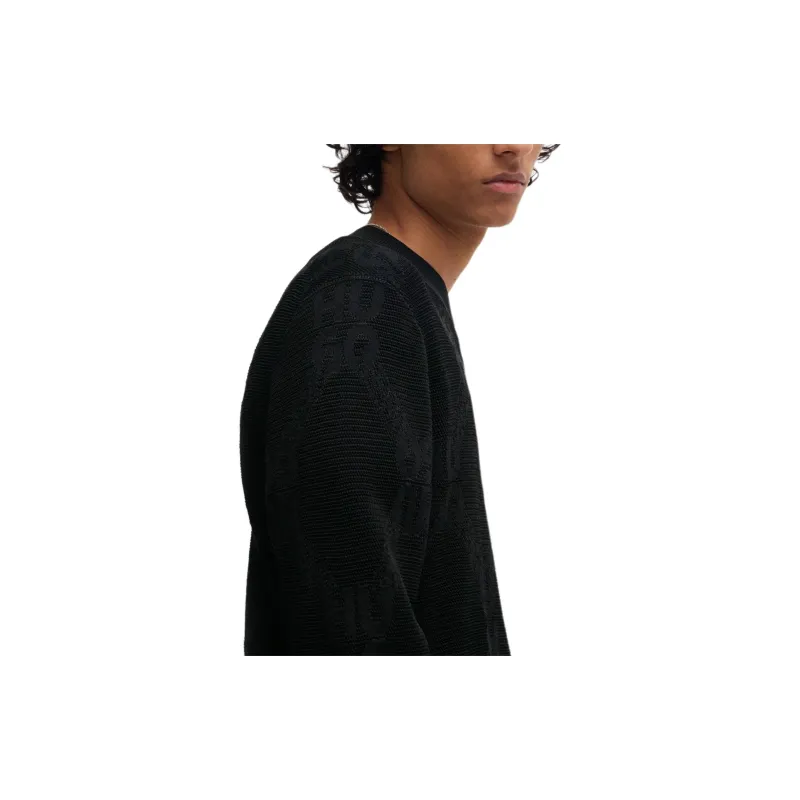 HUGO BOSS FW24 Knitwear Men's Black-4