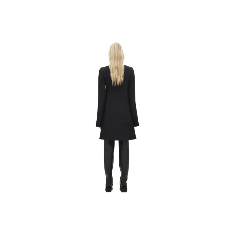 COURREGES Ellipse Heritage Crepe Coat-2