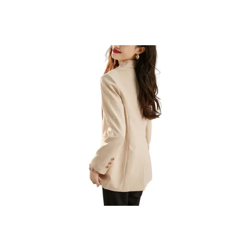 TERRE BLEUE Business Suit Women's Apricot