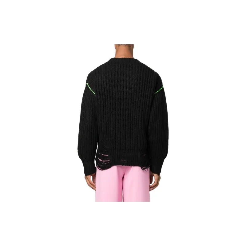 MSGM SS22 Sweater Women's Black-2