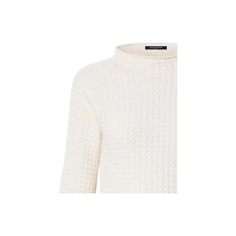 Lv Waffle Knit Pullover-2