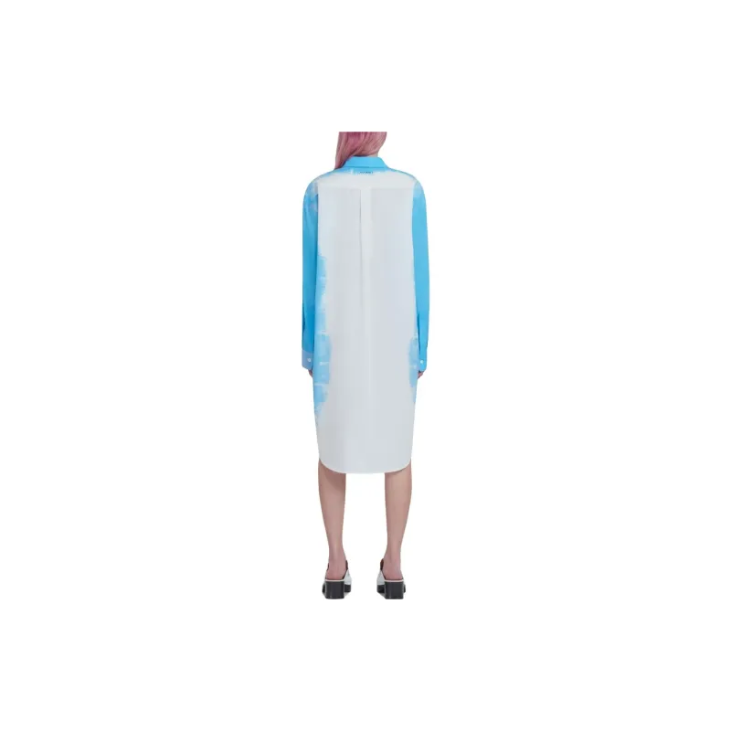 MARNI Painted design Shirt Dress-2