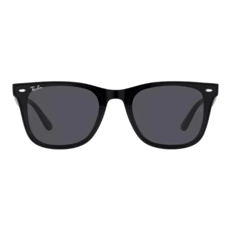 RayBan Injection Molding TR90 Square Sunglasses Unisex Black-1