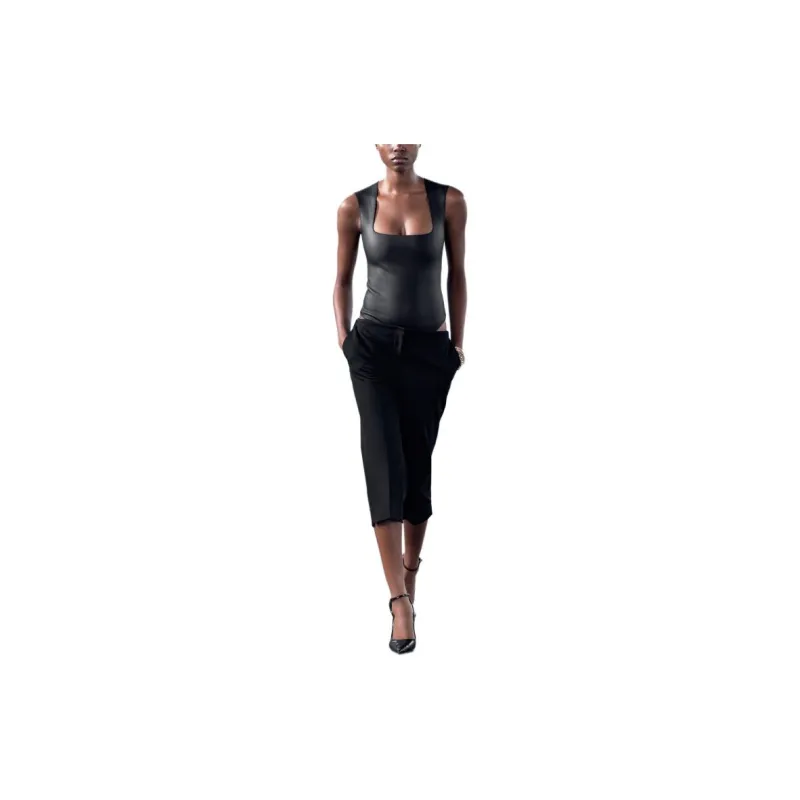 ZARA Bodysuits Women's Black-2