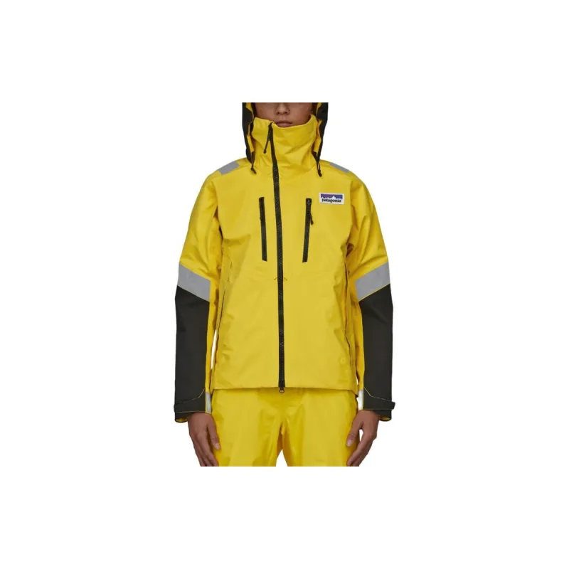 Patagonia Big Water Foul Weather Jacket Jackets Coats Women's Yellow-1