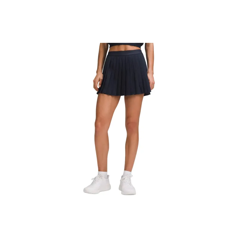 Lululemon SS24 Casual Short Skirts Women's Marine Blue-4