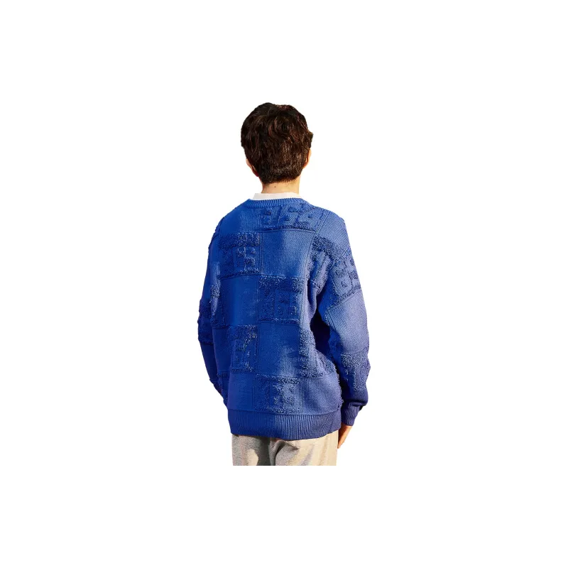 Tonlion Sweaters Unisex Klein Blue-0