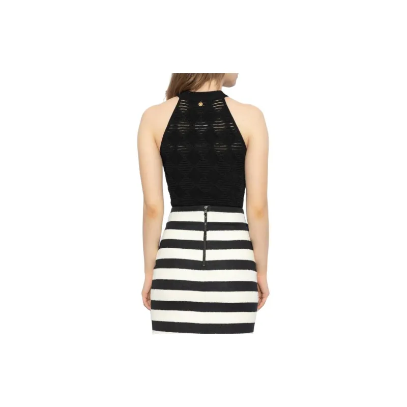 BALMAIN Bodysuits Women's Black-2