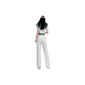 Kazakhstan Cargo Pants Women's White