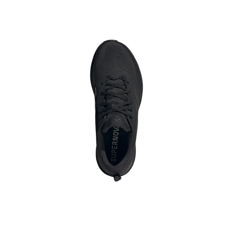 Adidas Supernova Eterno Anti Slip Wear Resistant Low Top Running Shoes Unisex Black-3