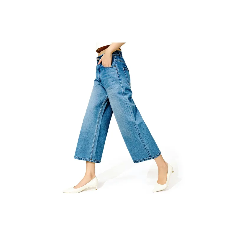 CALVINLUO Jeans 007 Women's Light Blue-2