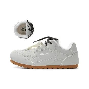 Warrior Warrior Fleece Lined Thin Fleece German Army Trainers Warm Low Top Casual Shoes Women's Beige 1.0