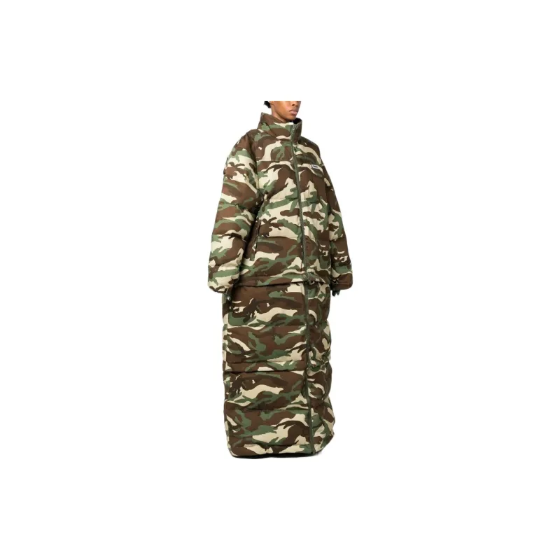 Vetements Puffer Jackets Women's Dark Green-3