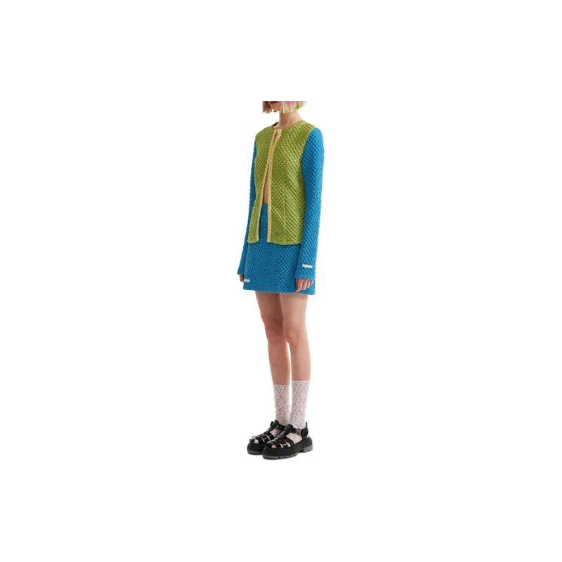 KIRSH Cropped Coats Women's Green-2