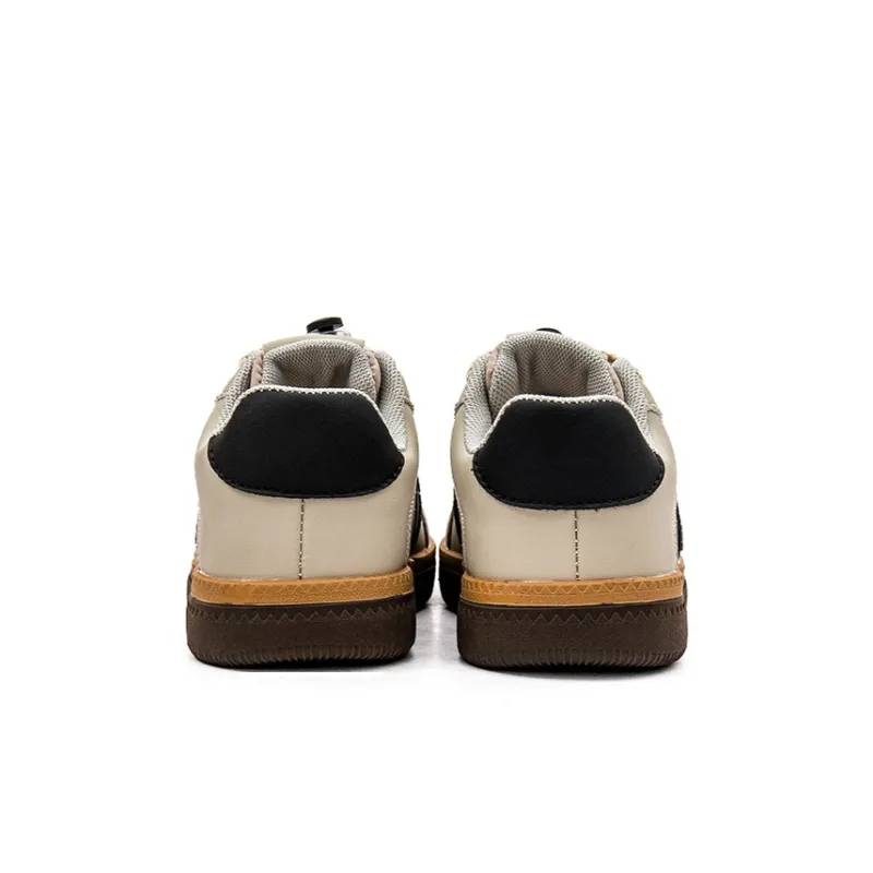 KAPPA KIDS Low Top Kids' Skateboarding Shoes Beige Gray Kids'-4