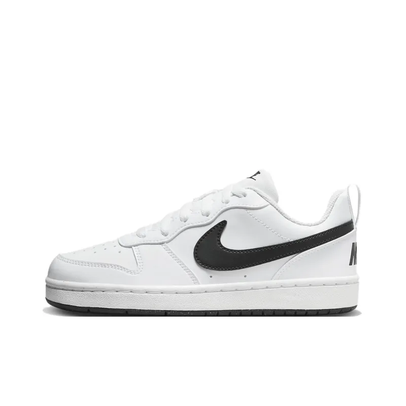 Nike Court Borough Low White Black GS-0