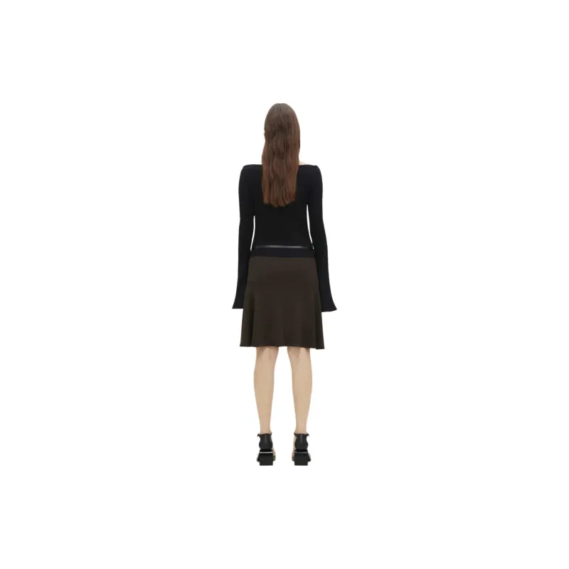 COURREGES Ellipse Mini Skirt-2