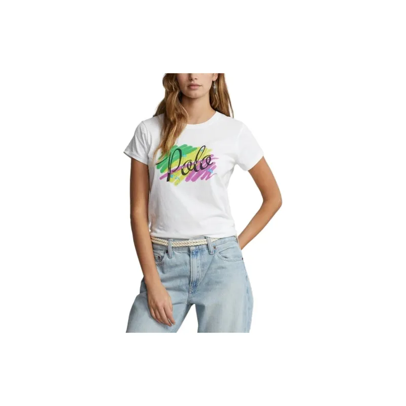 Polo Ralph Lauren SS23 T Shirt Women's White-1