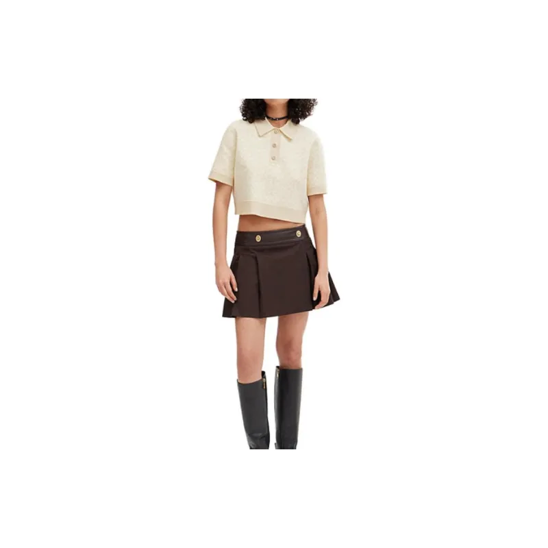 COACH Polo Shirts Women's Beige-1