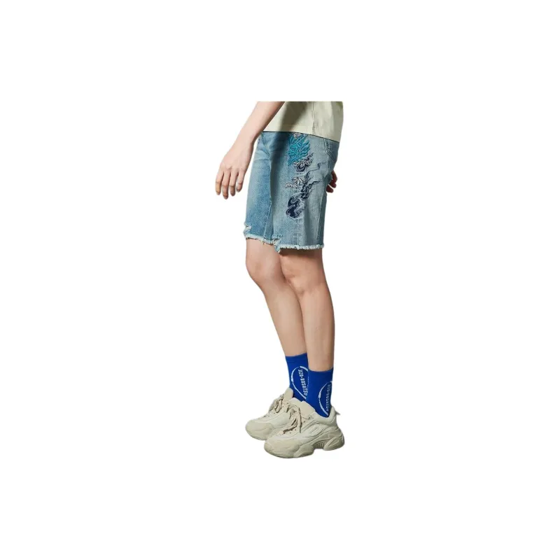 ONIARAI Denim Shorts Women's Blue-3