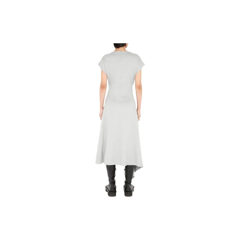 JW Anderson Chained Asymmetric hem Midi dress-2