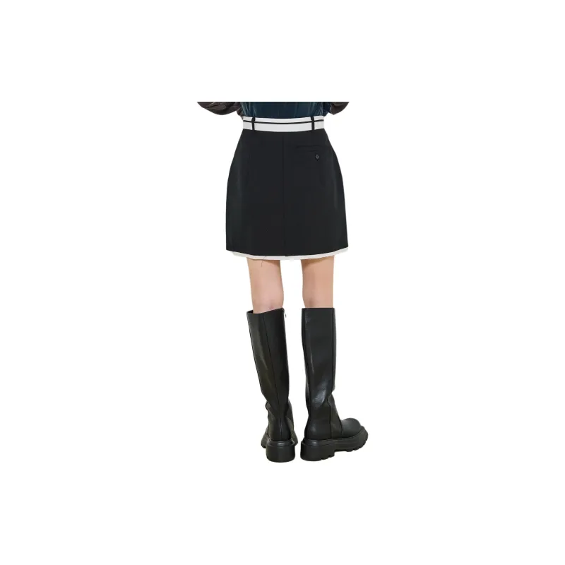 UNITED TOKYO Casual Short Skirts Women's Black-2