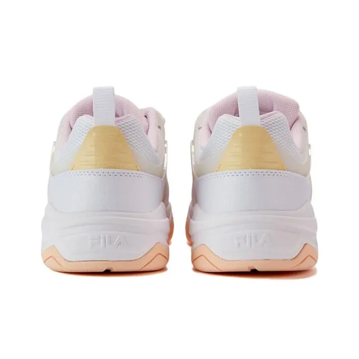 FILA KIDS Slip Resistant Kids' Skateboarding Shoes Pale Peach Thick Custard Teenagers-3