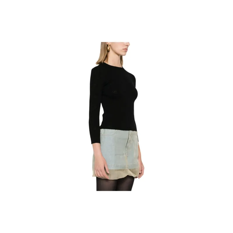 Balenciaga Long Sleeve Knit Sweater-3