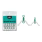 [10 Pack Large Size+10 Pieces Small Size]Anti-Cross Ring