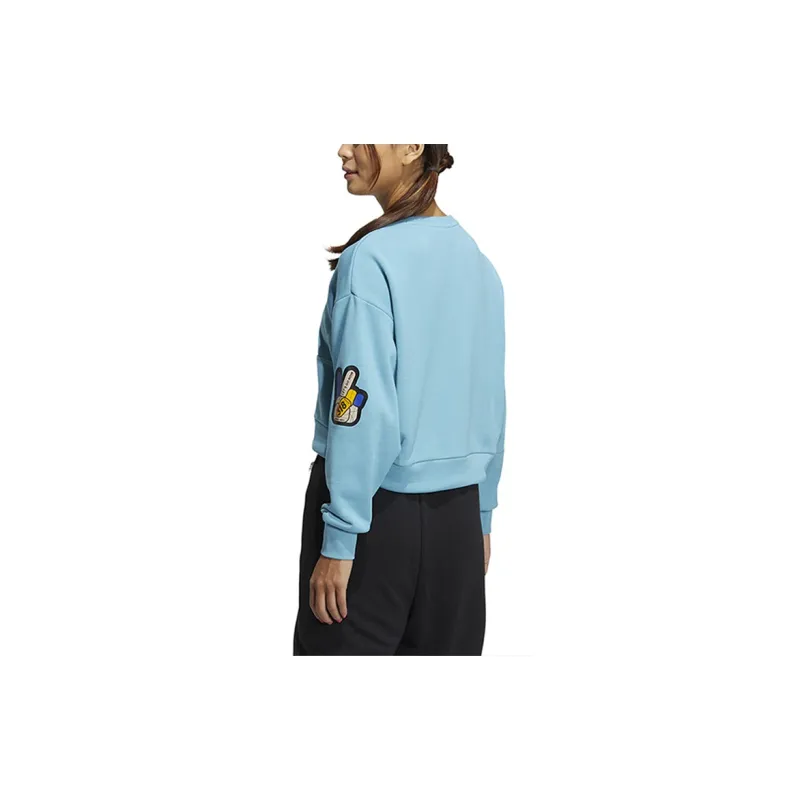 Adidas Neo Sweatshirts Women's Blue-2