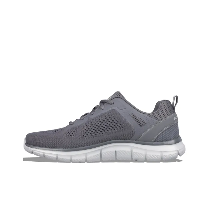 Skechers Bob's Cushioning, Slip Resistant, And Abrasion Resistant Low Top Running Shoes Men's Gray-0