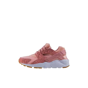 Nike Huarache Run Anti Slip Wear Resistant Low Top Kids' Running Shoes Pink Kids'