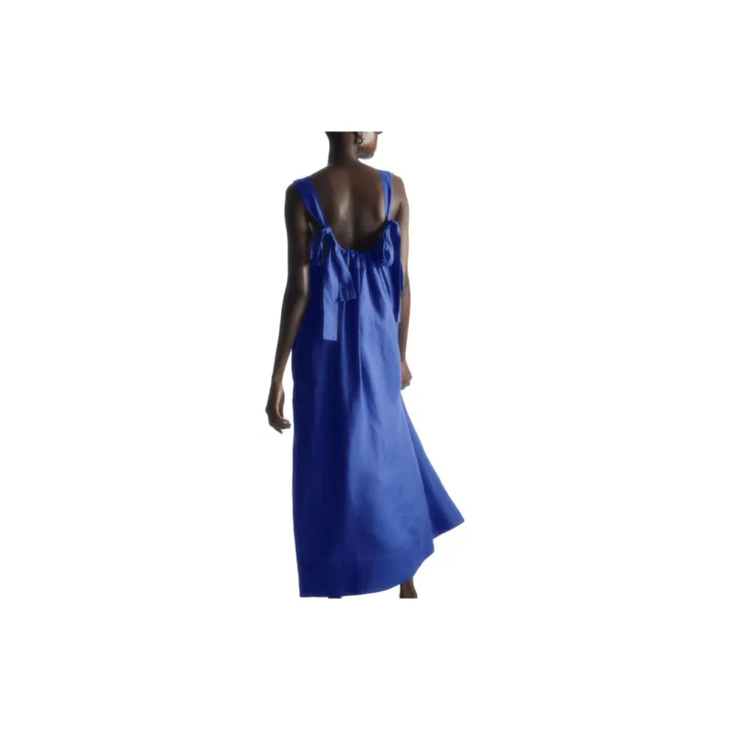 COS Slip Dresses Women's Blue-2