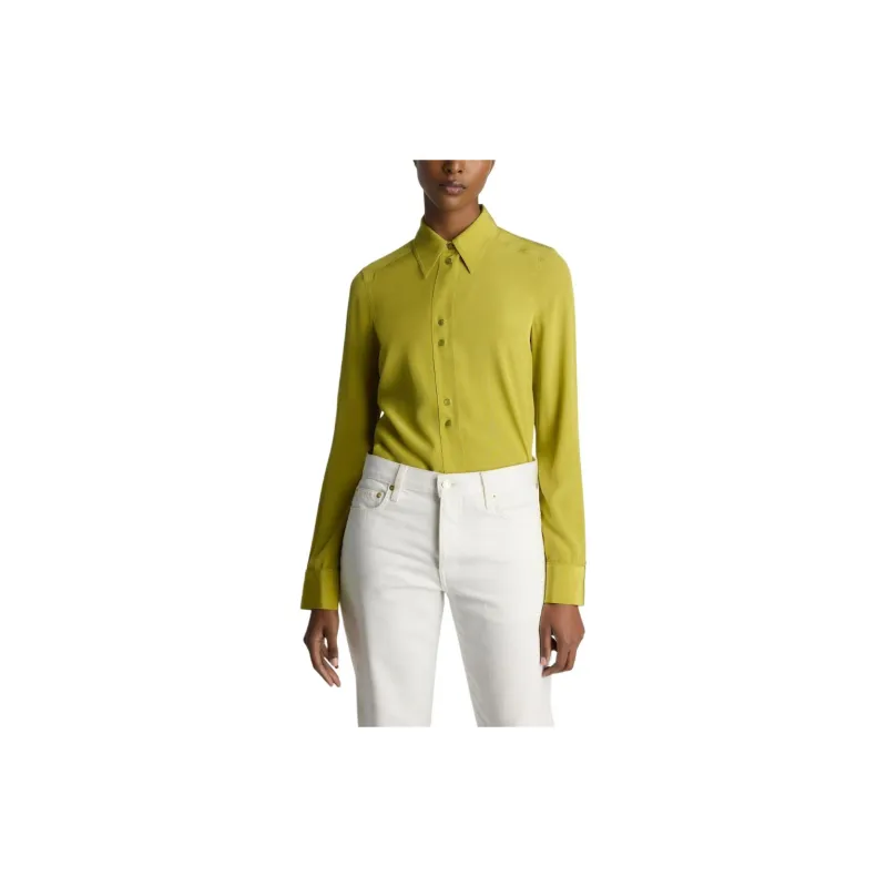 St. John Long-sleeve Silk Shirt-4