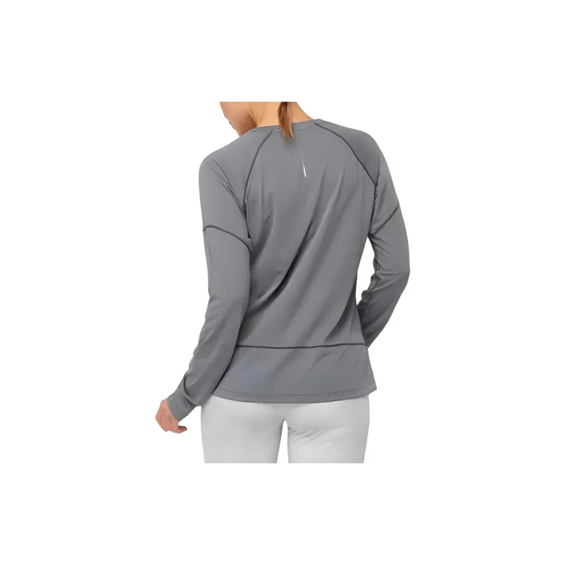 SALOMON CROSS RUN Raglan Sleeve T-Shirt Women's Pitch Black/Obsidian-2